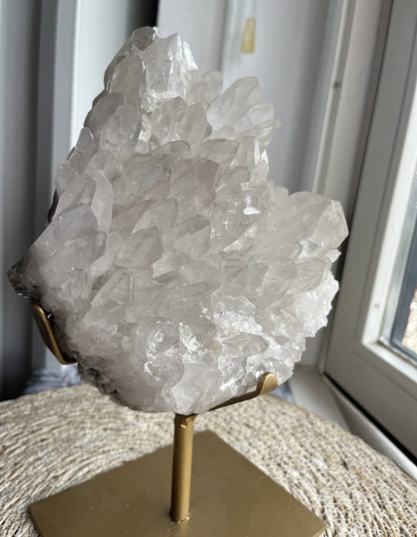 Bergkristal op standaard - Afbeelding 4