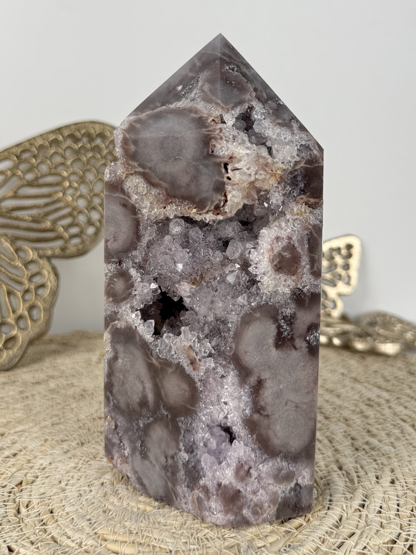 Roze amethist punt L - Afbeelding 6