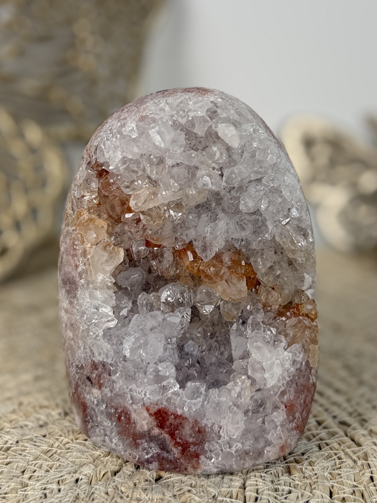 roze amethist free form - Afbeelding 2