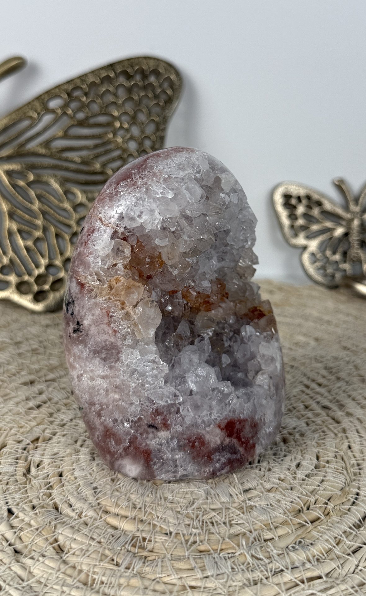 roze amethist free form - Afbeelding 3