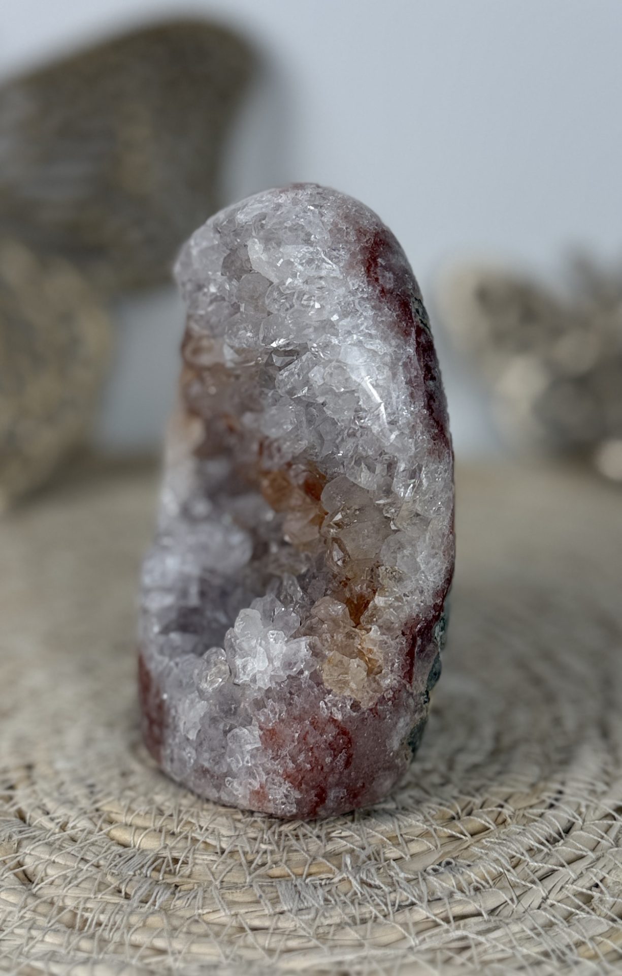 roze amethist free form - Afbeelding 4